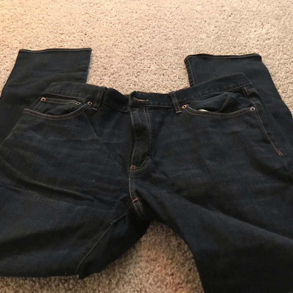 Jcrew Driggs Dark Wash Jeans 36x32 - Picture 3 of 3